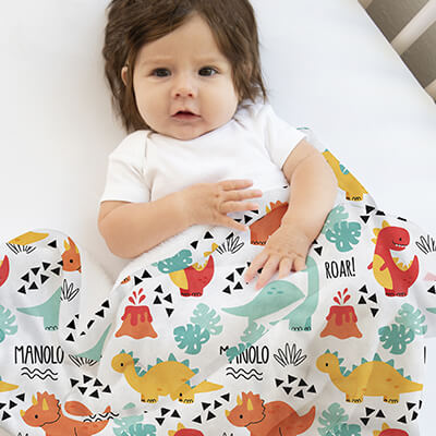BOOMIN KIDS Manta Cumple Mes Bebé Personalizada con 2 accesorios, baby  shower niño niña, 100x140cm (Mariposas) : : Productos Handmade