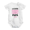 Pañalero bebé lo estás haciendo genial papá personalizado