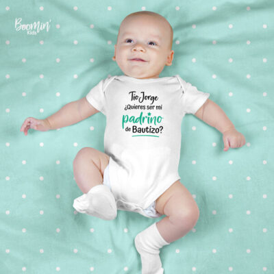 Pañalero bebé Quieres ser mi madrina de bautizo personalizado