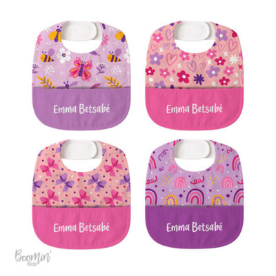 Baberos impermeables de primavera personalizados
