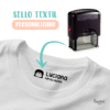 Sello textil personalizado super héroes