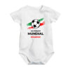 Pañalero bebé Fútbol soccer osito México Mi primer mundial personalizado